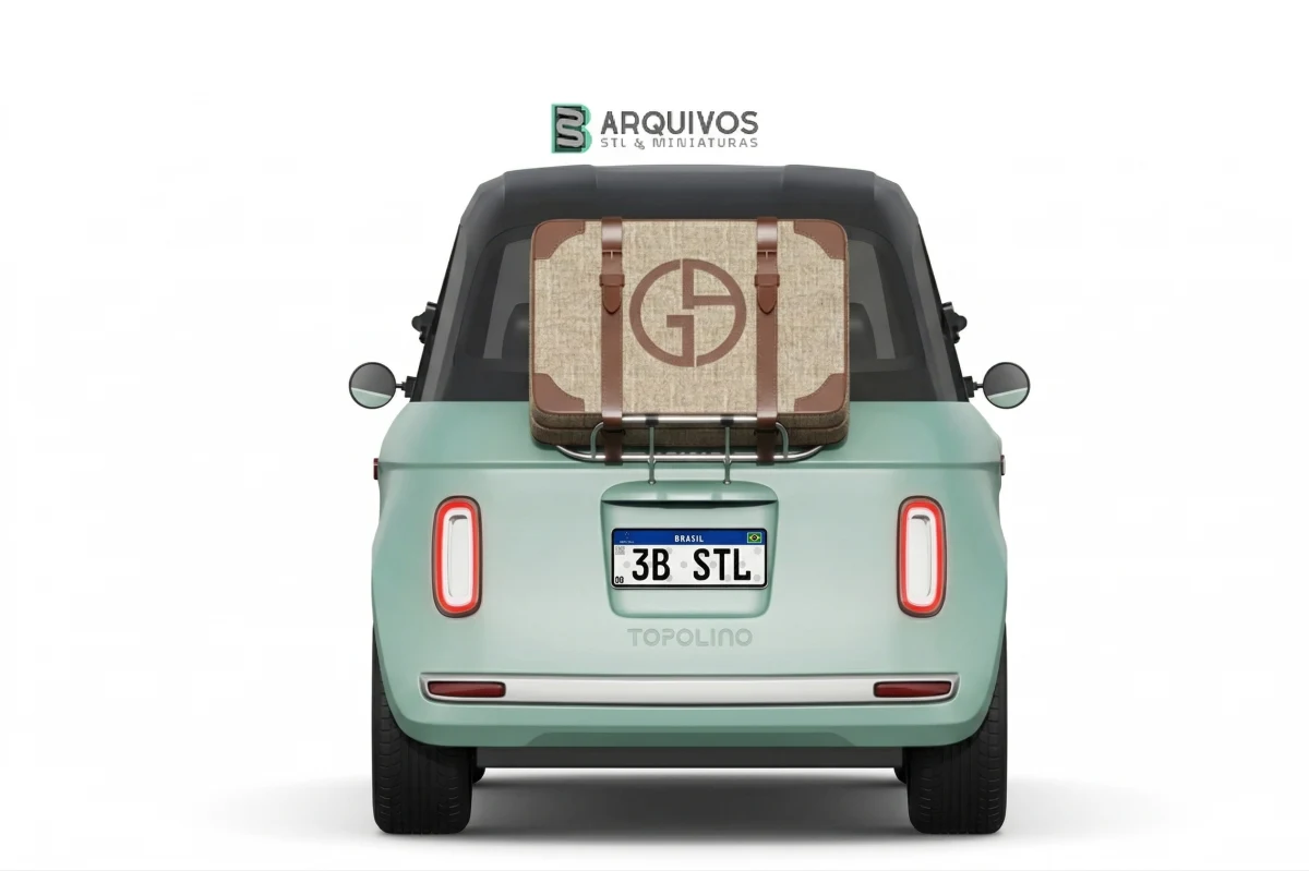 Modelo 3D STL - Fiat Topolino — foto 5
